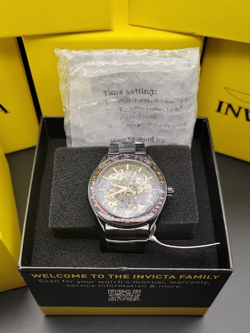 49503 Invicta Objet D Art Excelsior Automatic Men's Watch w/ Skeleton Dial 43mm